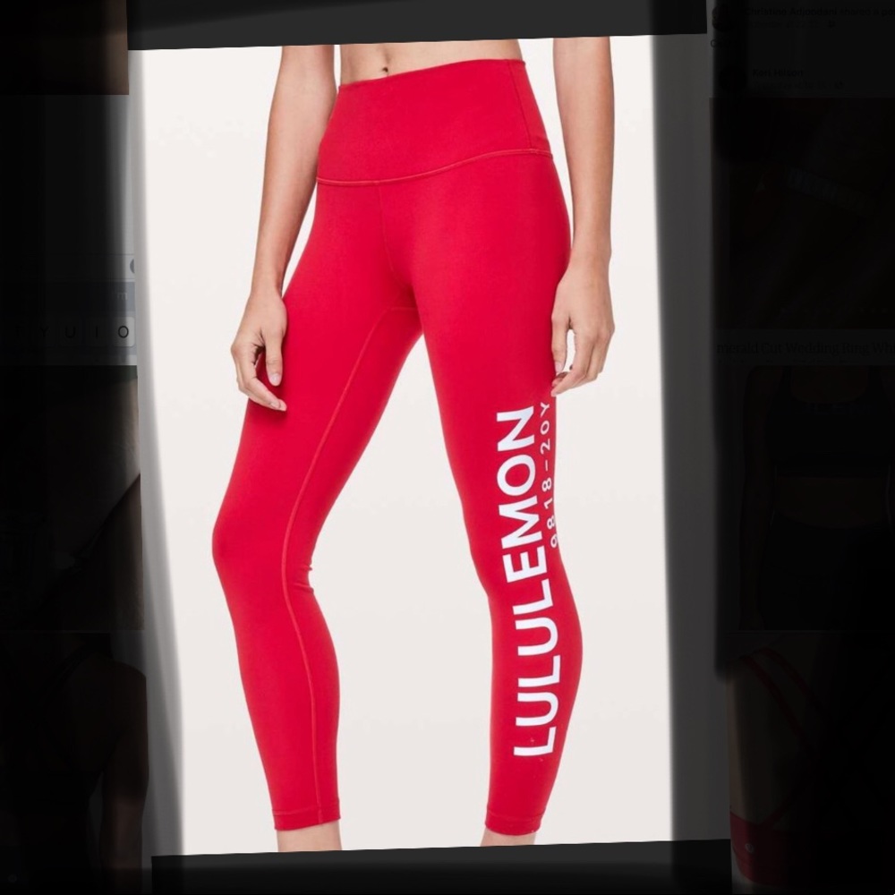 Lululemon 20Y Wunder Under Hi-Rise 7/8 Tight